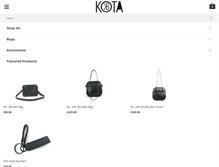 Tablet Screenshot of kotaboutique.com